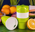 Shakin  Juicer mit Trinkbecher to-go und frischem Obst